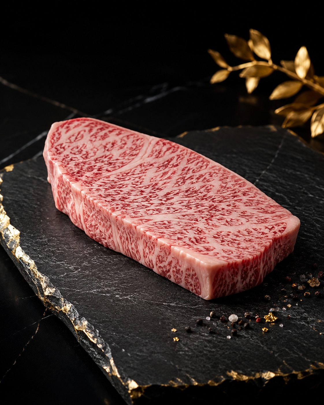 Premium Wagyu steak cuts
